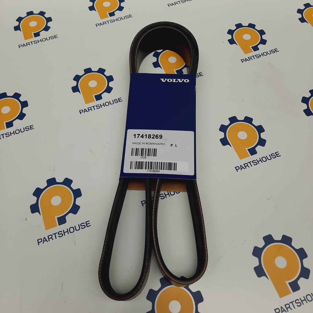 Volvo 17418269 replaced by 55202824 V-RIBBED BELT (Genuine)